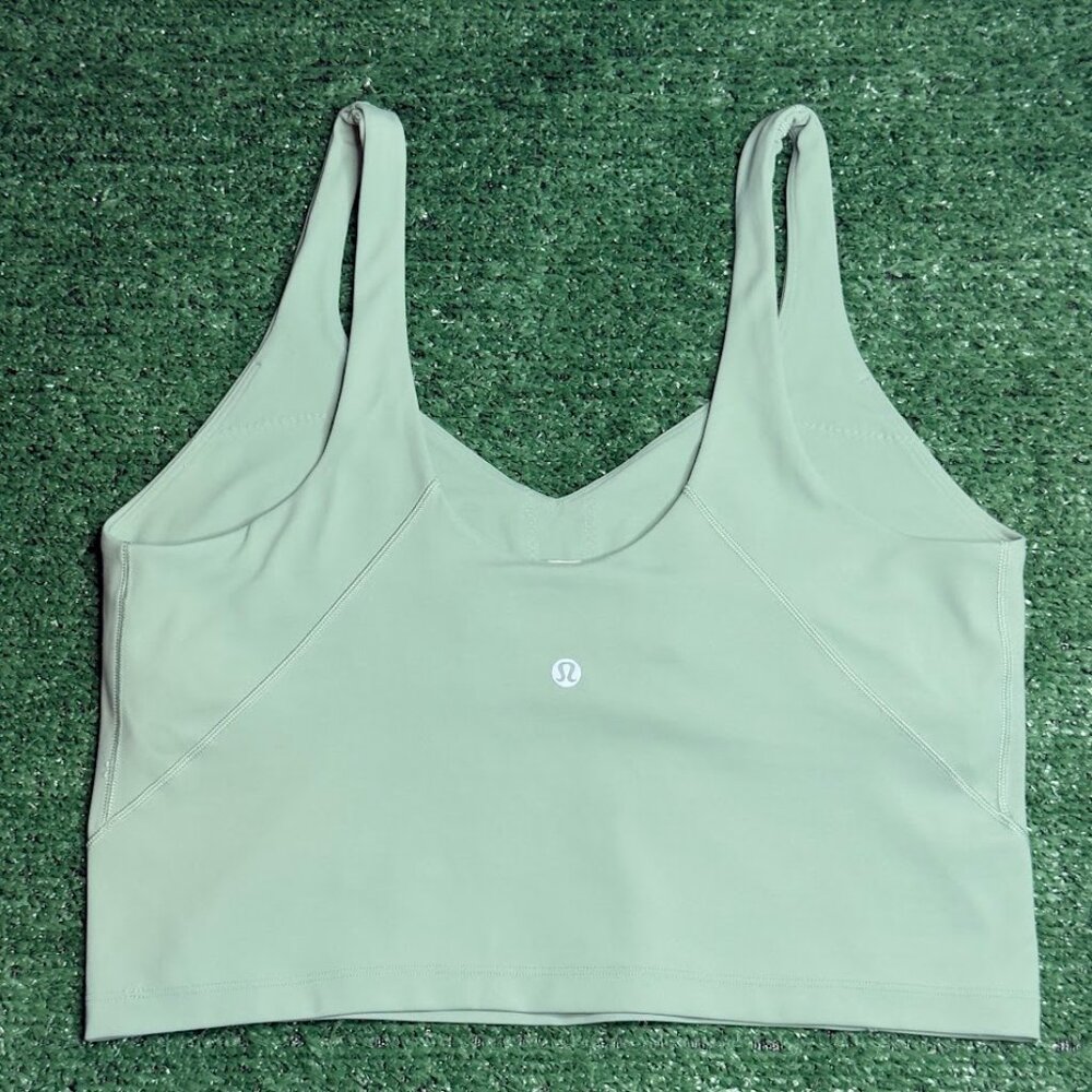 Lululemon Align™Tank Top–Light Support, A/B Cup Size 12, Color Light Green